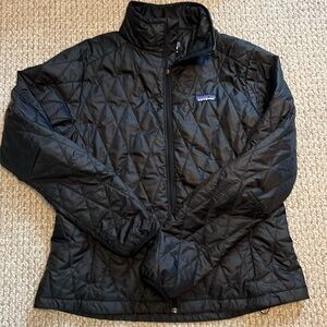 Patagonia Nano puff jacket black womens large